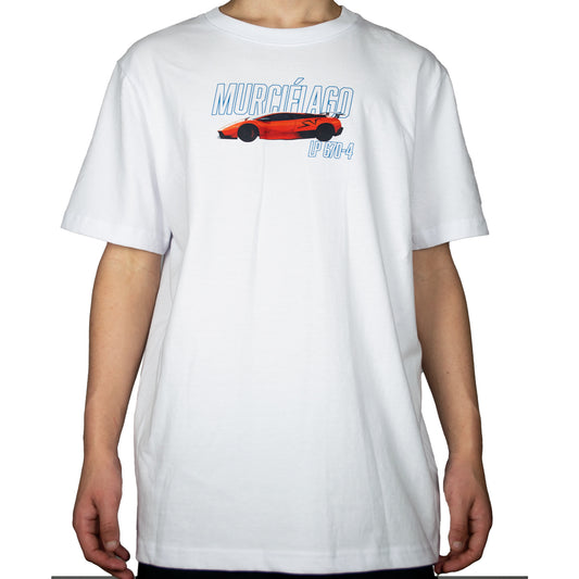 Lamborghini Murcielago SV White Tee