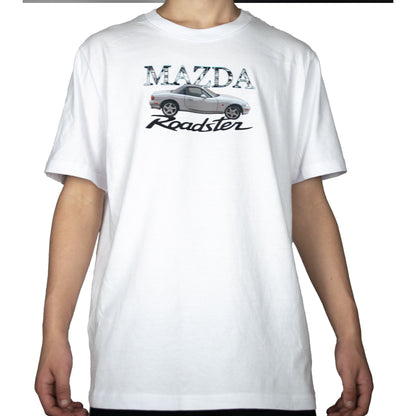 Mazda MX5 NB White Tee