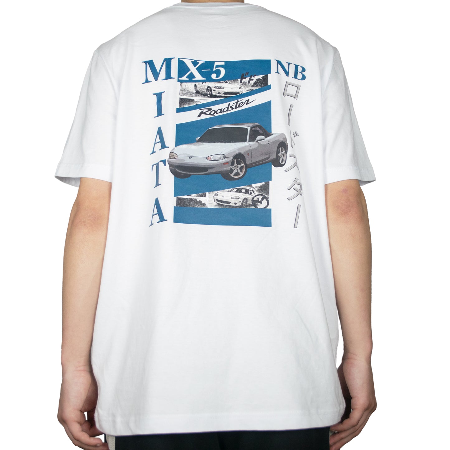 Mazda MX5 NB White Tee