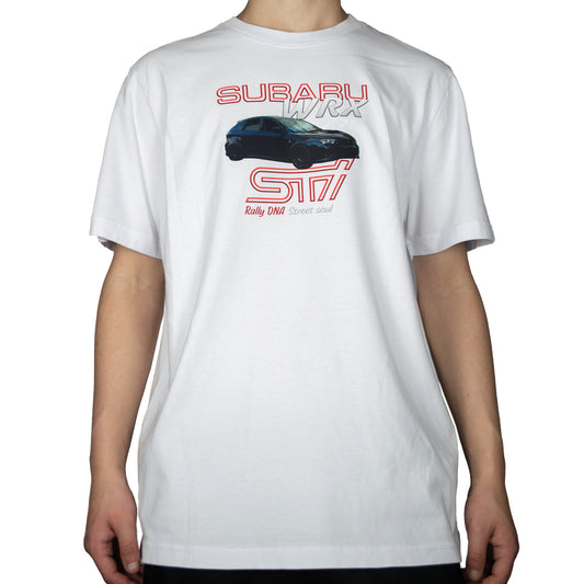 Subaru WRX STI  White Tee
